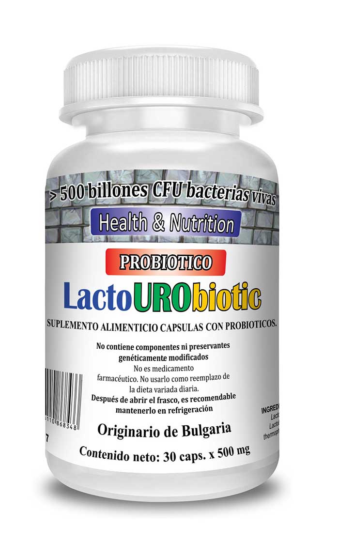 LACTO UROBIOTIC CAPSULAS